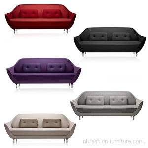 3-zits Stof Chesterfield Sofa Stoel Hoofdsteun